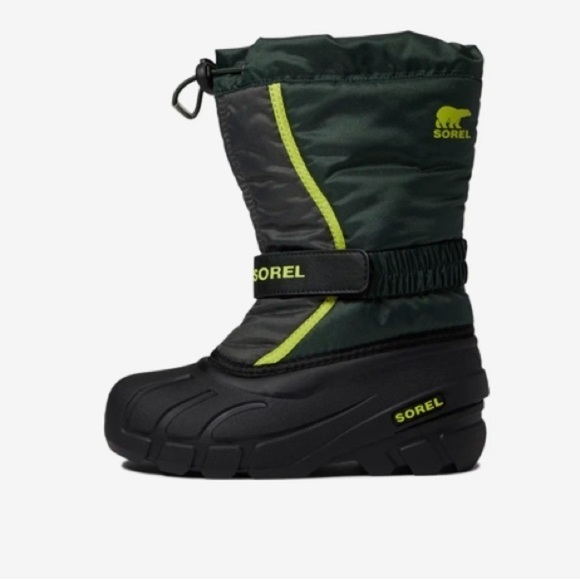 SOREL Kids Flurry™ winter snow boots Big Kid 4 insulated waterproof - Picture 2 of 7